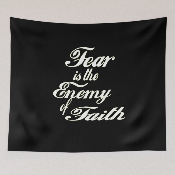 Item preview, Fear is the Enemy of Faith designed and sold by alikassi.