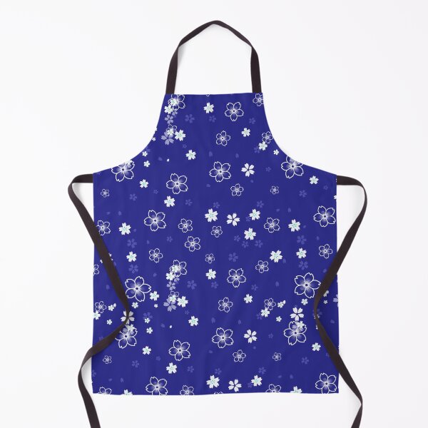 Item preview, Cherry blossom snow -dark blue designed and sold by AtelierEmiLou.
