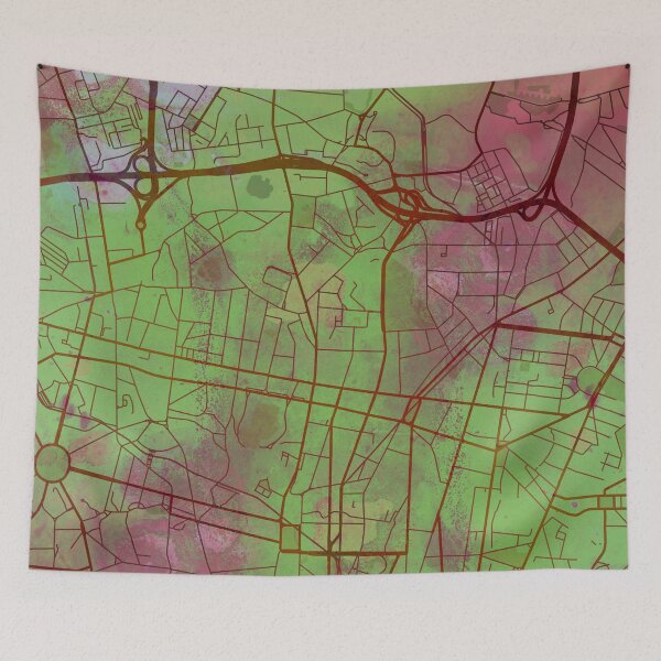 Item preview, Porto Portugal Street Map Green Planet designed and sold by IvonDesign.