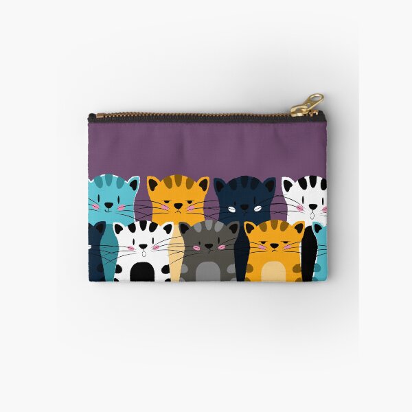 Item preview, Cat Expression Purple designed and sold by ranadigipaint.