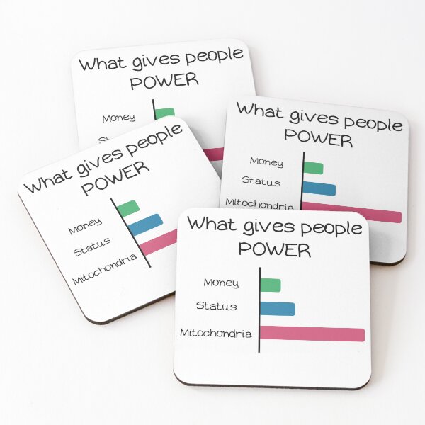 Item preview, Mitochondria gives People Power designed and sold by labstud.