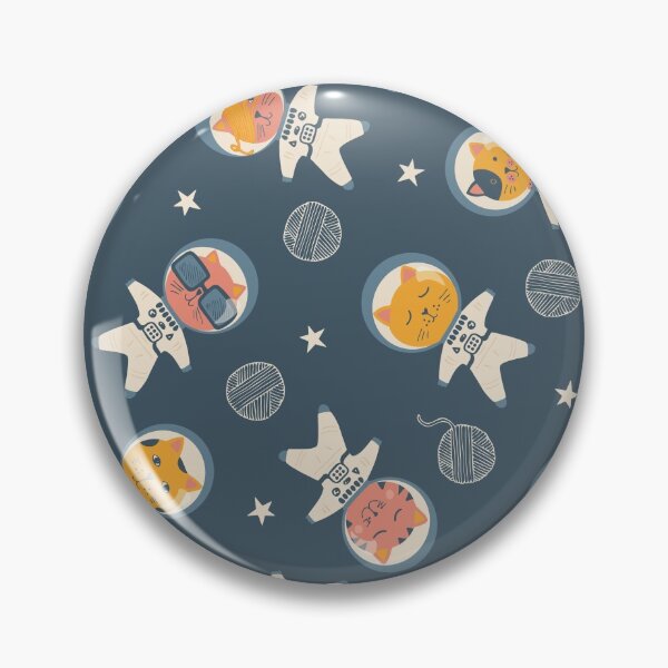 Item preview, Catronauts Astro Cats Space Kitties Pattern designed and sold by rocketandindigo.