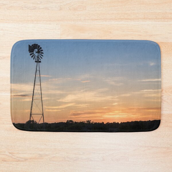 Item preview, Simple Nixa Windmill Sunset designed and sold by mljdwhite.