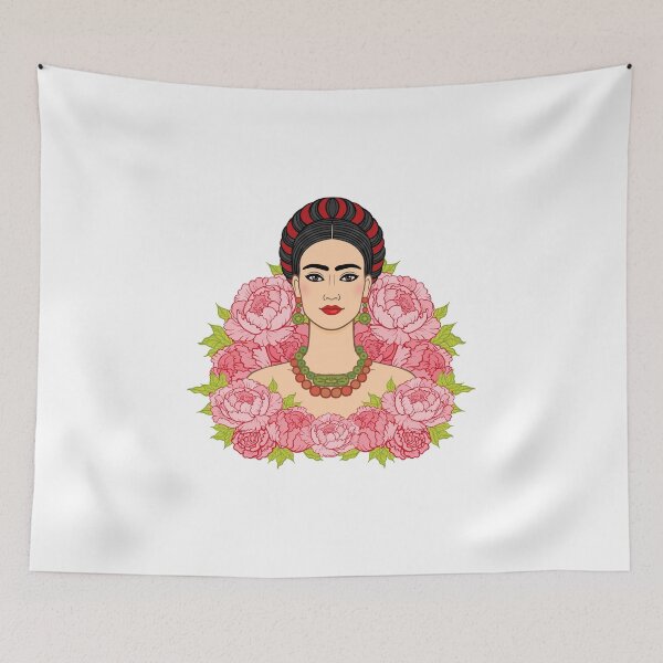 Item preview, Portrait of Mexican woman  an ancient hairstyle designed and sold by YanaZvereva.