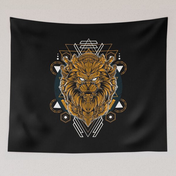 Item preview, Golden Lion / Urban Streetwear / Lion designed and sold by RedBoyShop.