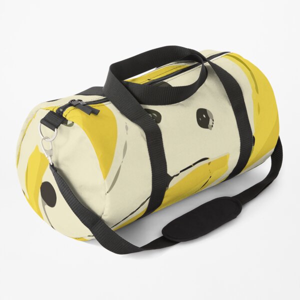 Stylish Pattern Fresh Yellow Duffle Bag