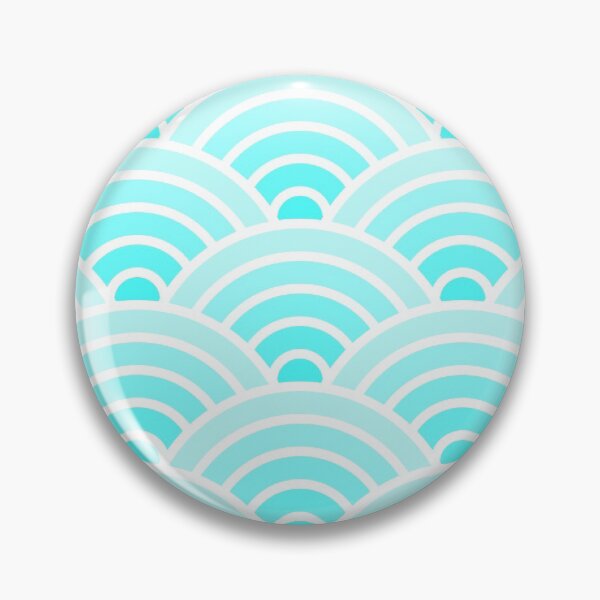 Item preview, Light Blue Seigaiha designed and sold by Sybille-Yates.
