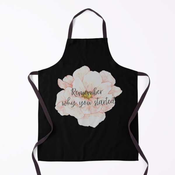 Item preview, Remember why you started - Pink Watercolor Flower designed and sold by KarolinaPaz.