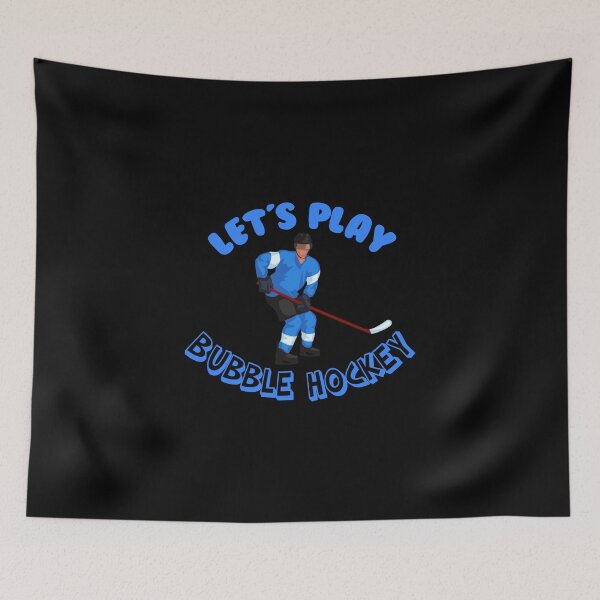 Artikelvorschau, Lass uns Bubble Hockey spielen entworfen und verkauft von Mode Tees.