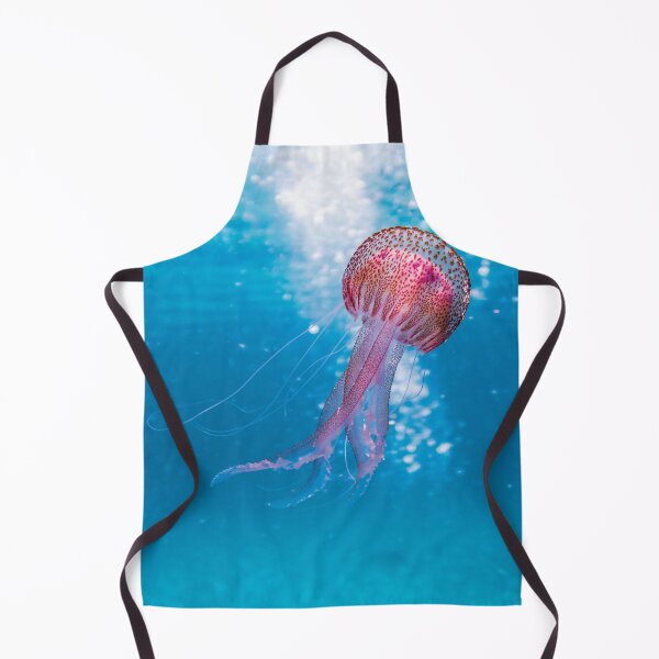 Item preview, Pink Jellyfish in Blue Ocean designed and sold by CrystalCrush.