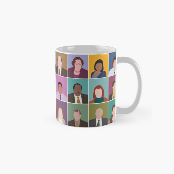 The Faces of The Office Classic Mug