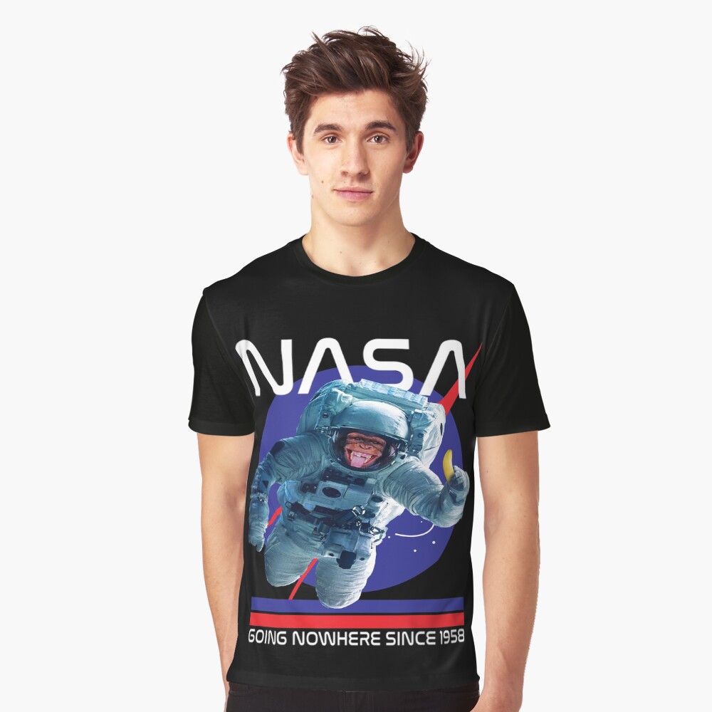 nasa going nowhere since 1958 t shirt