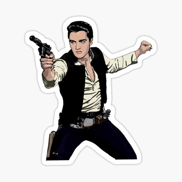 Han Elvis Solo Sticker