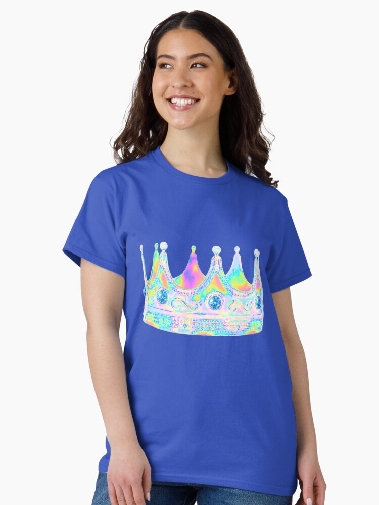 Thumbnail 2 of 7, Classic T-Shirt, Rainbow Royalty designed and sold by dinaaaaaah.