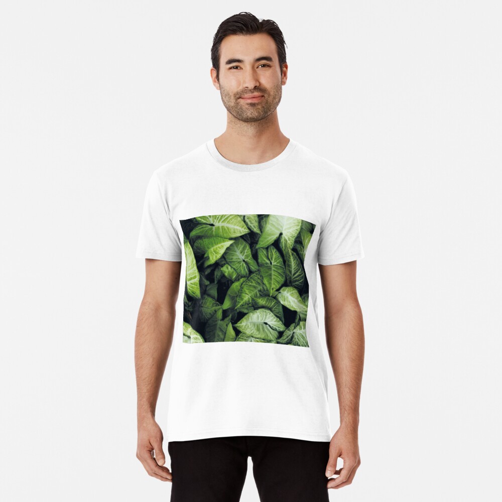 Green leaves Premium T-Shirt
