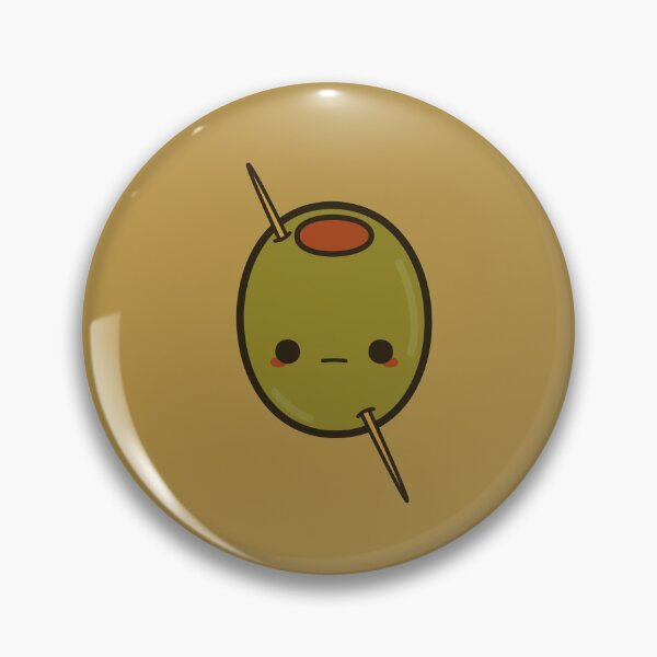 Item preview, Cute skewered olive designed and sold by peppermintpopuk.