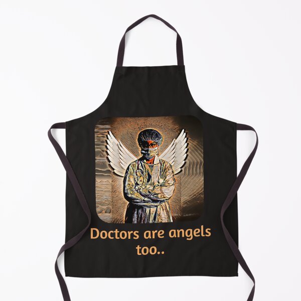 Item preview, Doctors are angels too designed and sold by doctors-apparel.