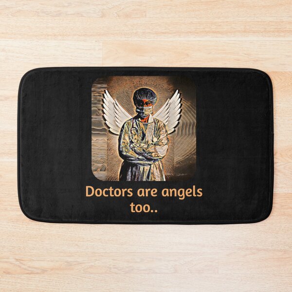 Item preview, Doctors are angels too designed and sold by doctors-apparel.