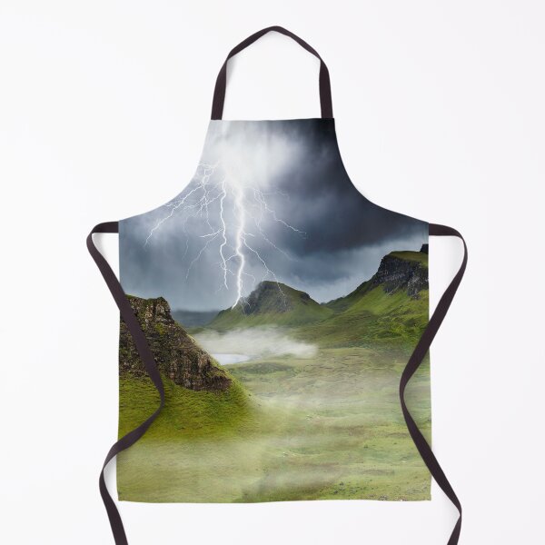 Item preview, Lightning strikes over the Trotternish Ridge. designed and sold by Phillip Thornton.