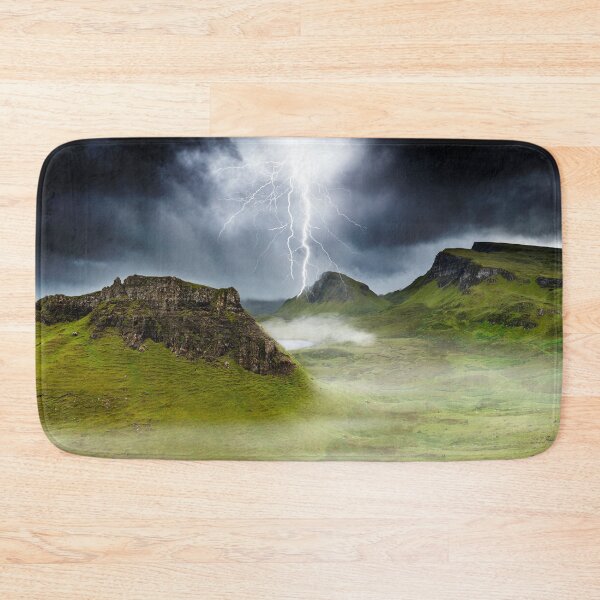 Item preview, Lightning strikes over the Trotternish Ridge. designed and sold by Phillip Thornton.