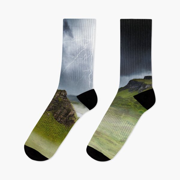 Item preview, Lightning strikes over the Trotternish Ridge. designed and sold by Phillip Thornton.