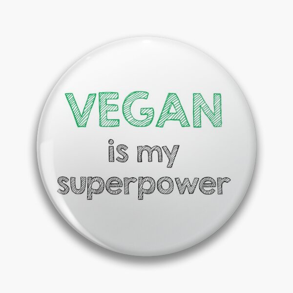 Item preview, Vegan is my superpower designed and sold by Alltooclose.
