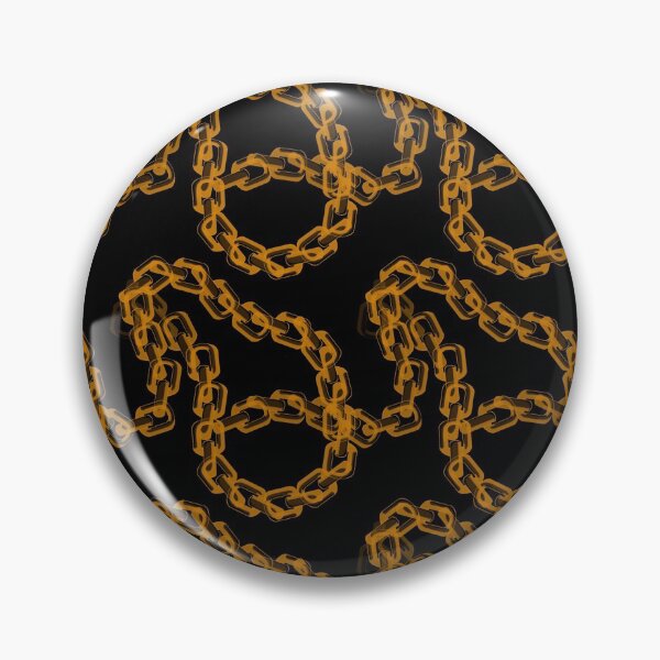 Item preview, Chain pattern,black background  designed and sold by MariaMarinova.