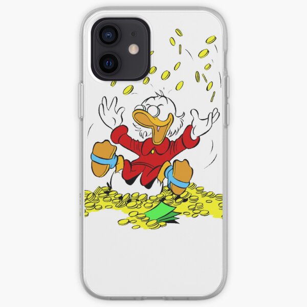 Uncle Scrooge Happy Shower iPhone Soft Case