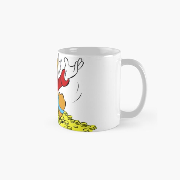 Uncle Scrooge Happy Shower Classic Mug