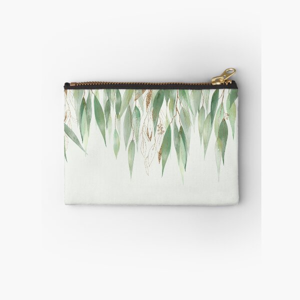Item preview, Hanging Eucalyptus And Gold Branches Botanical Garden designed and sold by UtArt.