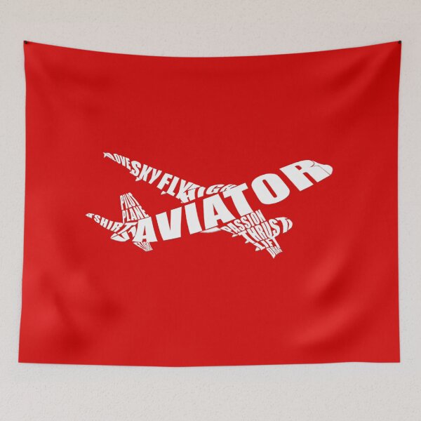 Item preview, Aviator TextWarp designed and sold by TheSkyStore.