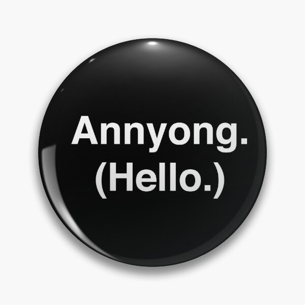 Item preview, Annyong. (Hello.) White Lettering - Arrested Development designed and sold by andr0narak.
