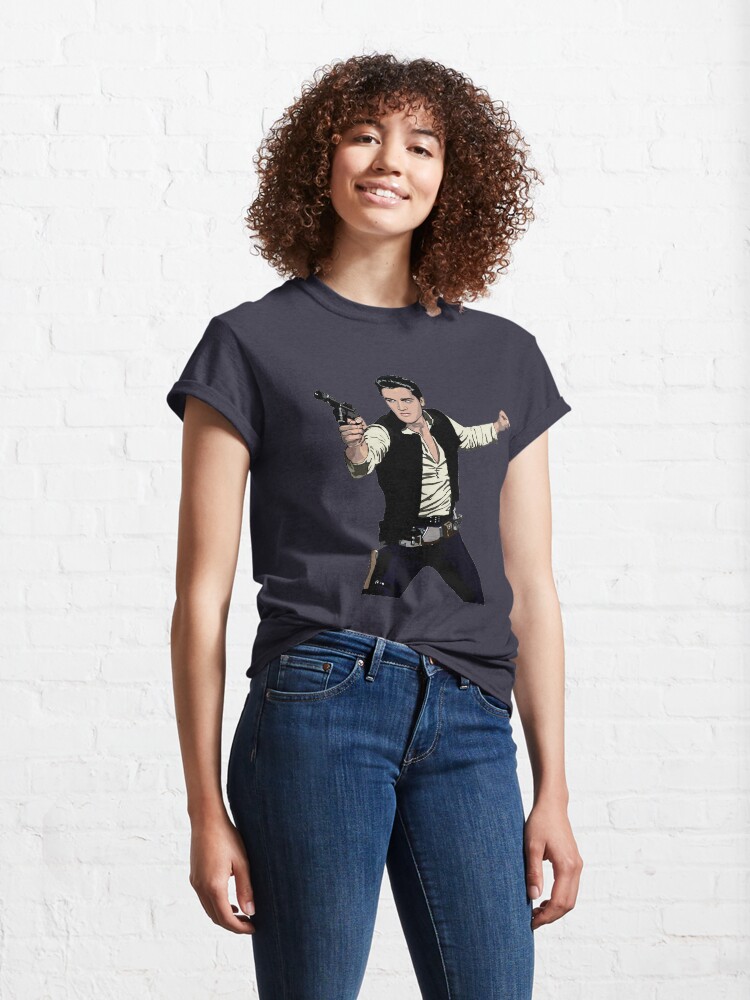 Alternate view of Han Elvis Solo Classic T-Shirt