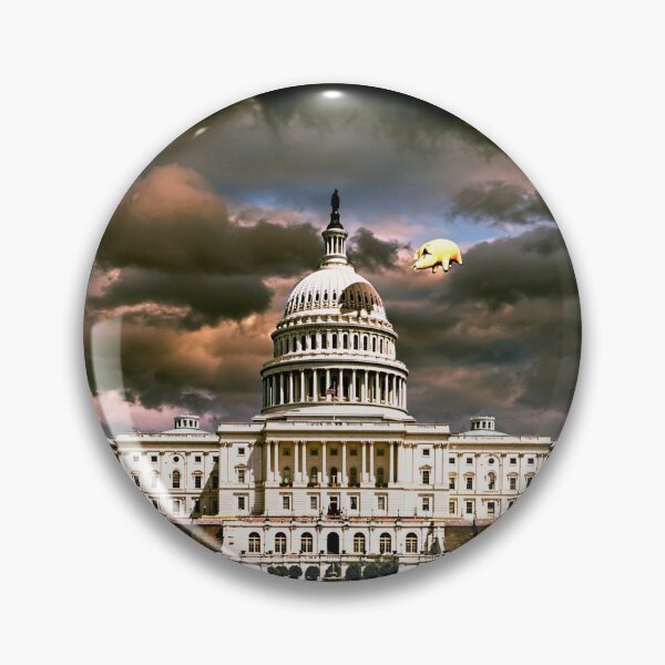 Item preview, Animals over the Capitol designed and sold by lokiblueguitar.