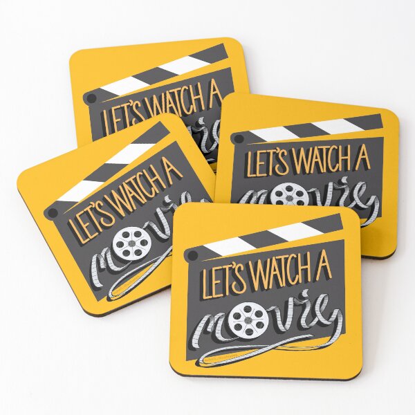 Item preview, Let's Watch a Movie ! designed and sold by mshell mayhem.