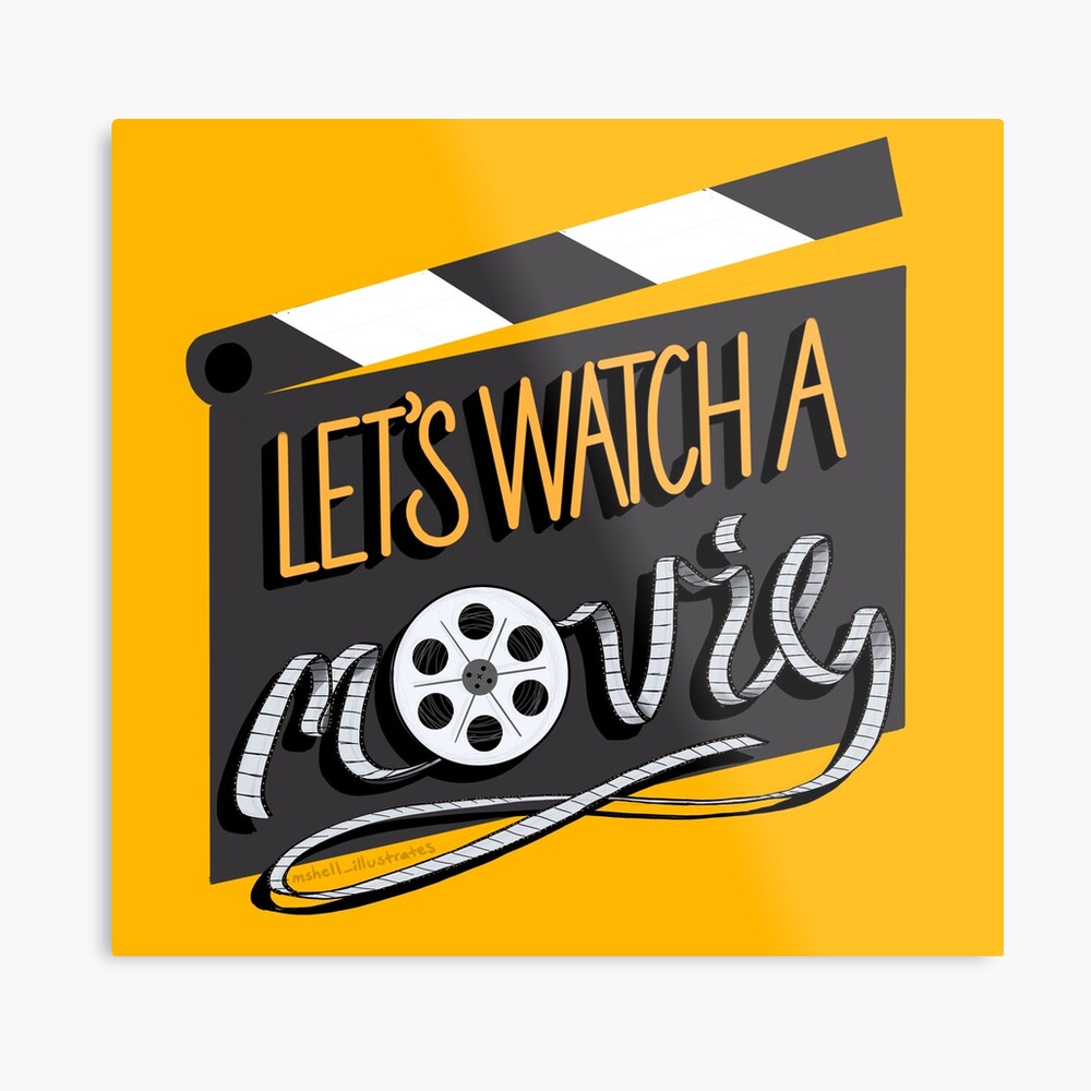 Let s Watch a Movie Greeting Card