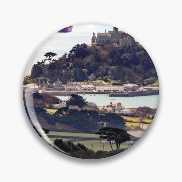 Item preview, St Michaels Mount from Trencrom Hill designed and sold by BerylBez.