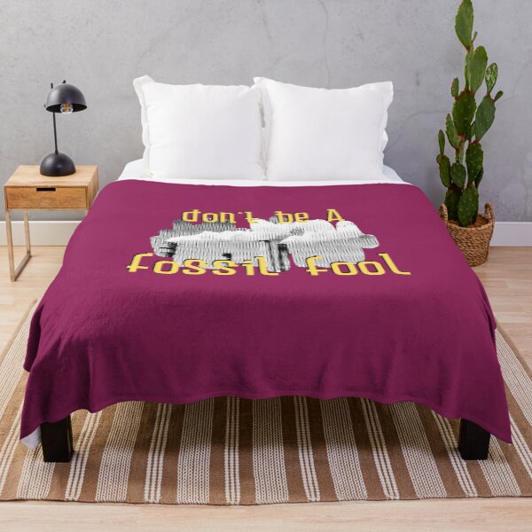 Item preview, Don't Be A Fossil Fool - Stop Climate Change with Environmentalist Design designed and sold by gimmesometees.