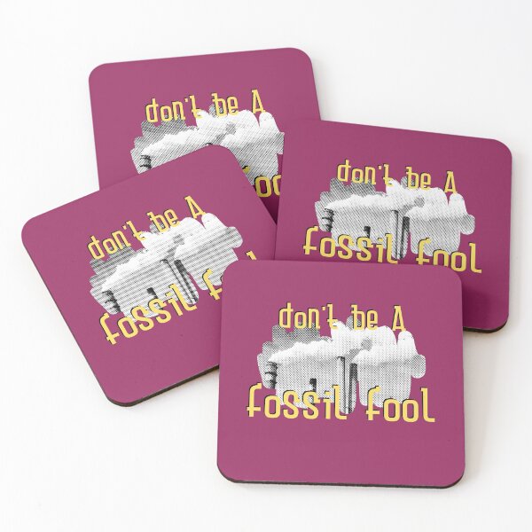 Item preview, Don't Be A Fossil Fool - Stop Climate Change with Environmentalist Design designed and sold by gimmesometees.