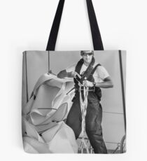 Hoisting sail Tote Bag
