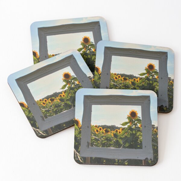 Item preview, Framed Sunflower Field designed and sold by buckal.