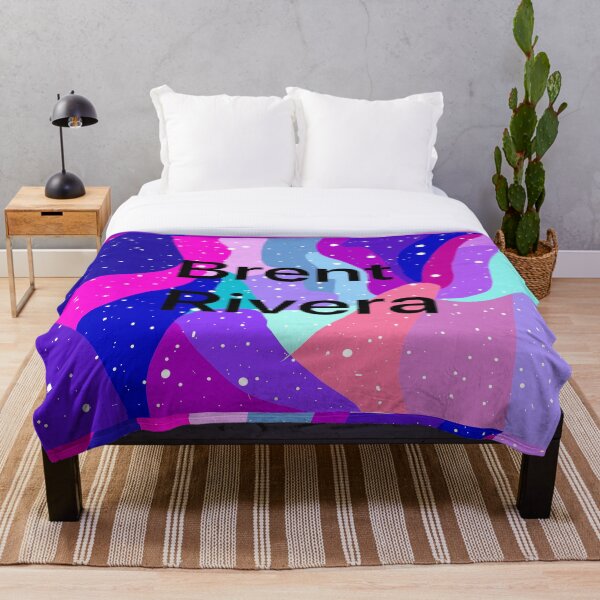Brent Rivera ,redbubble boy Throw Blanket
