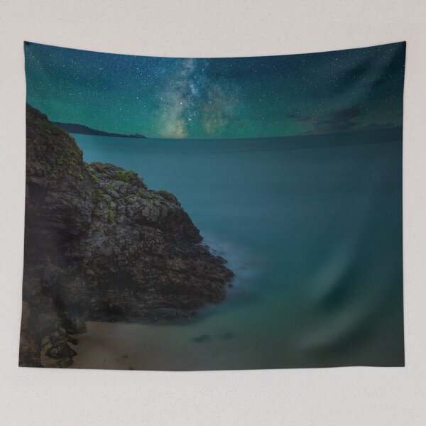 Item preview, Starry midnight Island view- bestseller designed and sold by August-E.