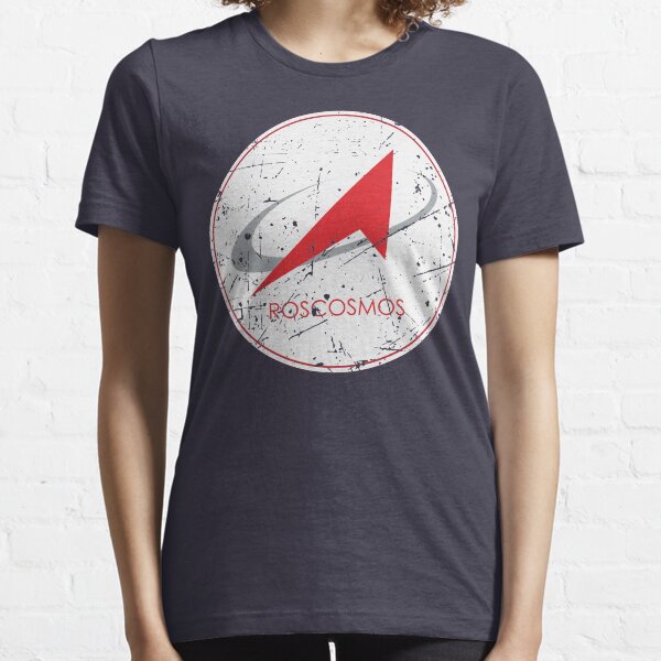 Logo de l'Agence spatiale fédérale russe Roscosmos T-shirt essentiel