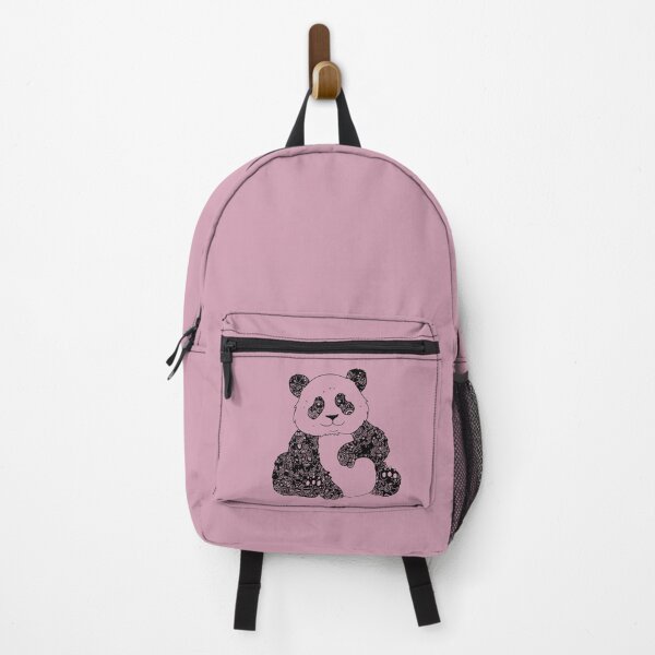 Vista previa del artículo con la obra «Lindo Panda Mandala Doodles», diseñado y vendido por MandalaApparel.