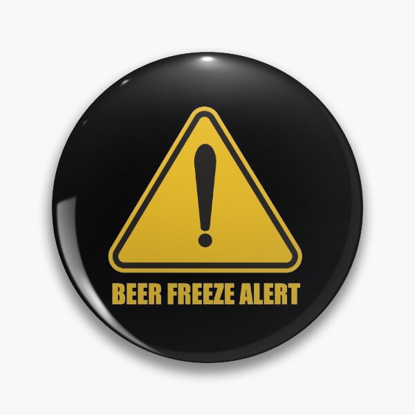 Item preview, FUNNY BEER FREEZE ALERT DESIGN designed and sold by Picspot.