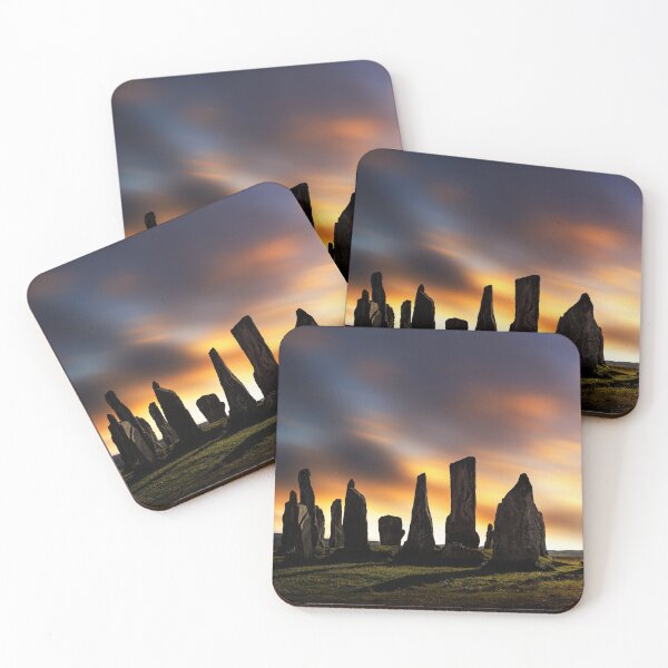 Item preview, Sunset over the  Callanish Standing Stones designed and sold by Phillip Thornton.