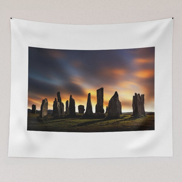 Item preview, Sunset over the  Callanish Standing Stones designed and sold by Phillip Thornton.