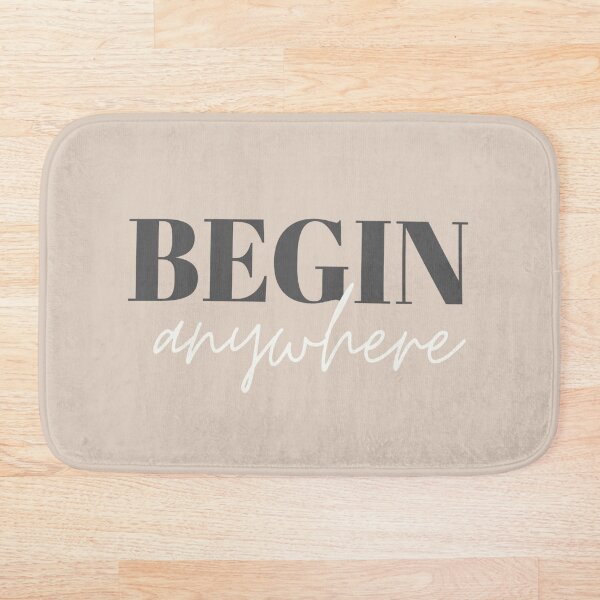Item preview, Begin anywhere  designed and sold by Swarni.