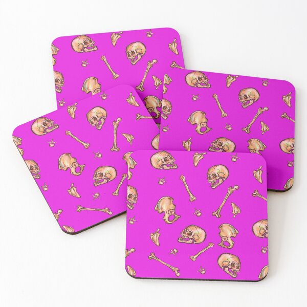 Item preview, Bones (Pink) designed and sold by Amber O'Hara.